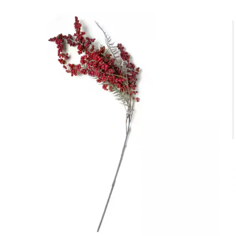 3/ New stems for winter season! Red Berry Cluster Stem by Ashland